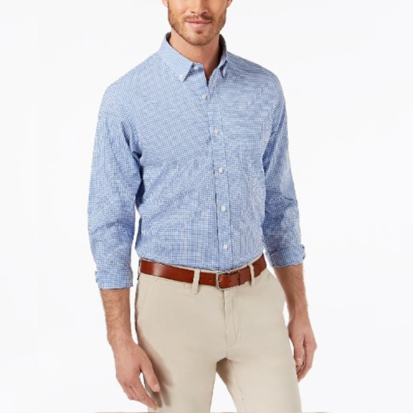 Club Room Other - Club Room Men's Stretch Mini-Gingham/Check Shirt